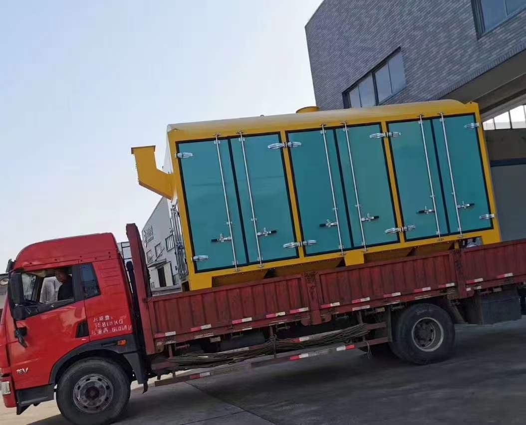 Máquina de limpieza y cribado de doble cilindro
