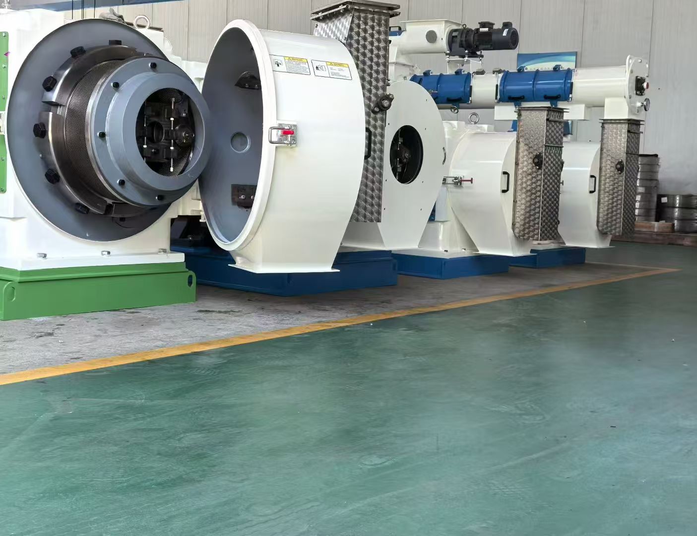 Máquina de pellets de biomasa