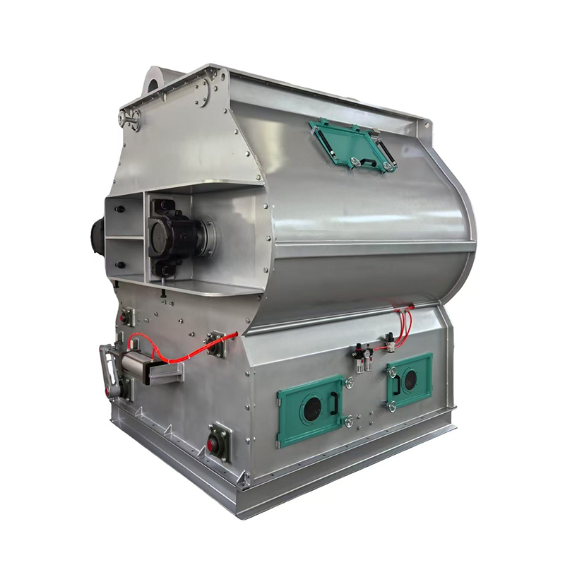 Acero inoxidable doble eje paddle mixer